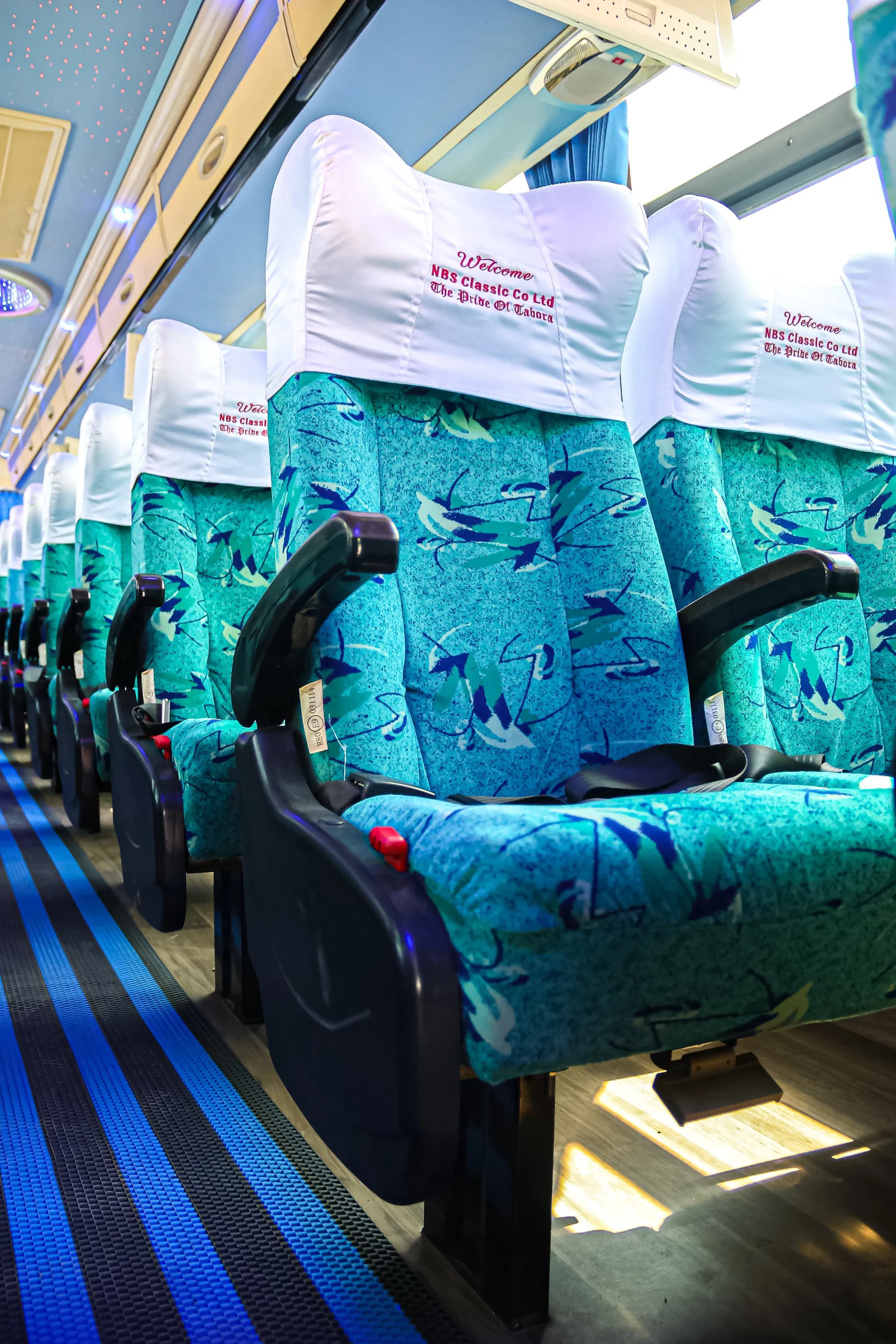 NBS Classic bus interior view 1