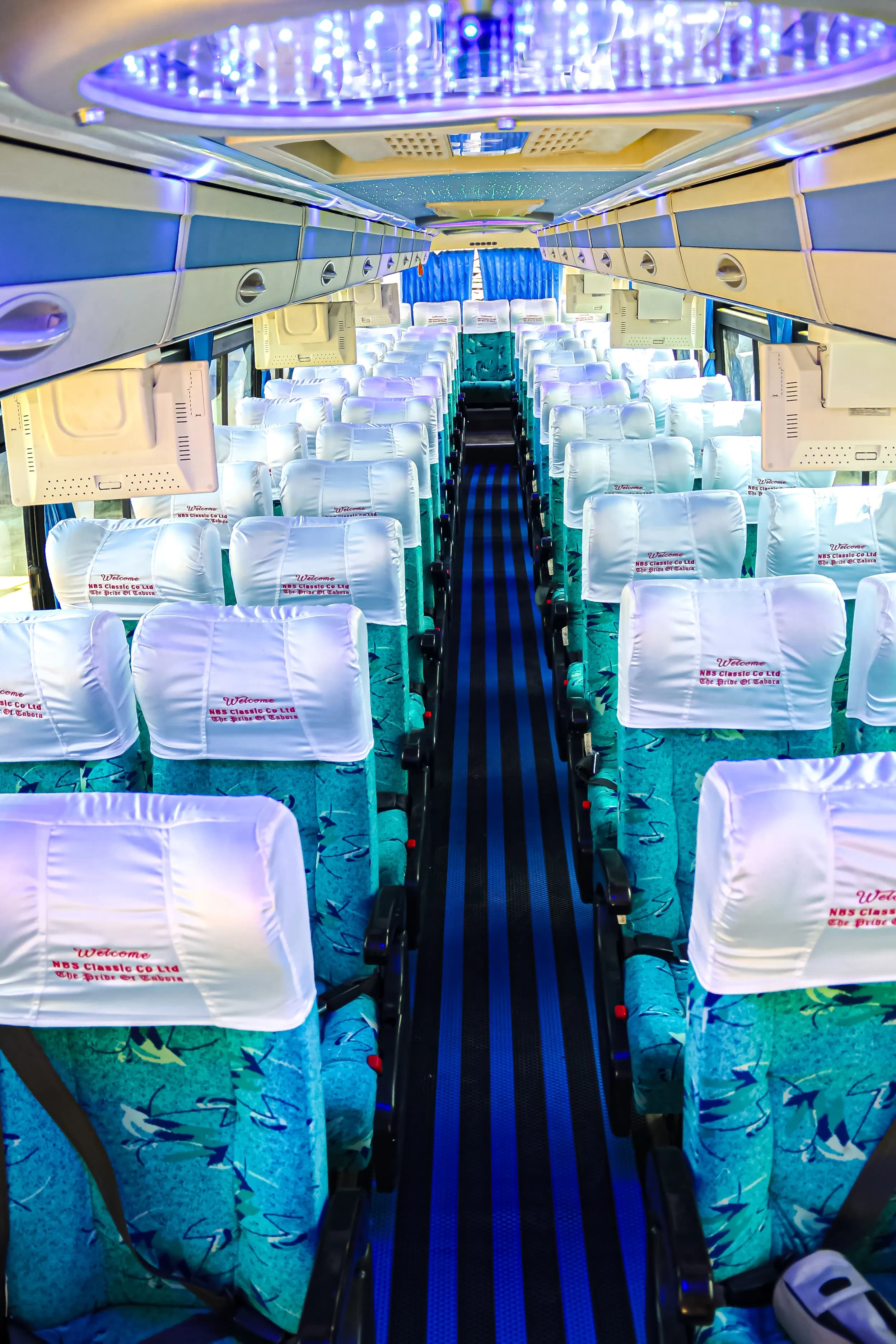 NBS Classic bus interior view 2